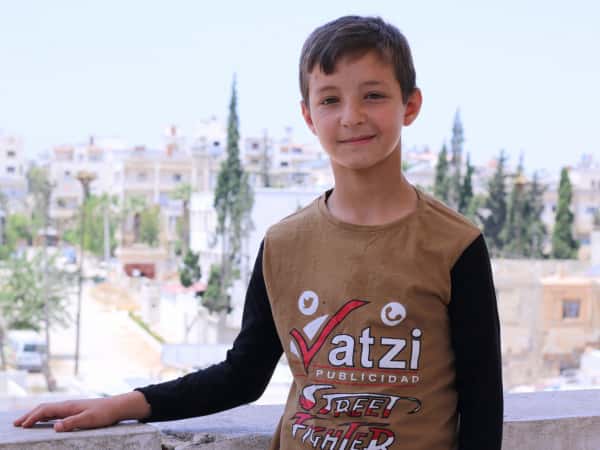 Ahmed - an orphan who dreams of becoming an Engineer