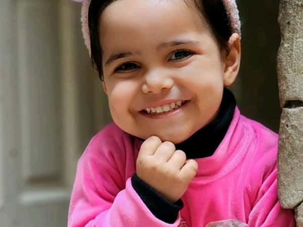 Aida is an orphan girl from Gaza.