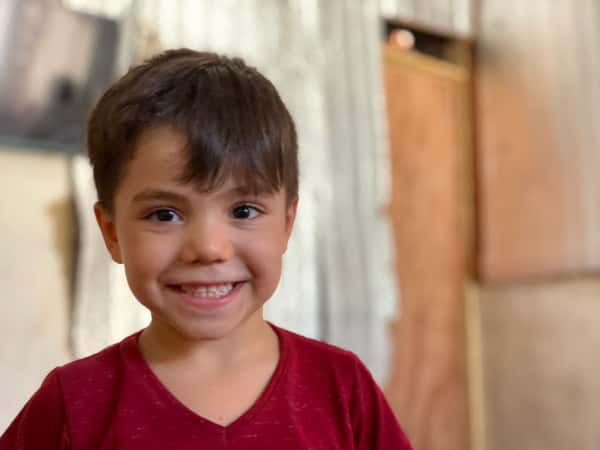 Der kleine Ahmad verlor seinen Vater aufgrund einer Krankheit
