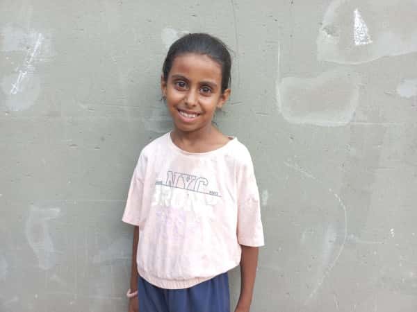 Unser schönes Mädchen Ward aus Gaza.