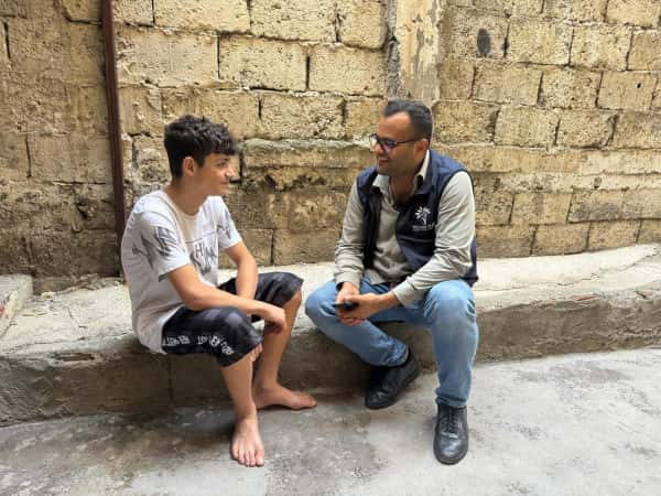 The expenses of life consume the father’s earnings, and his son is waiting for our help.
