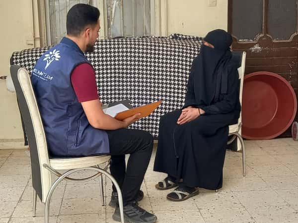She went through several tragedies, your help strengthen her in the face of displacement and poverty
