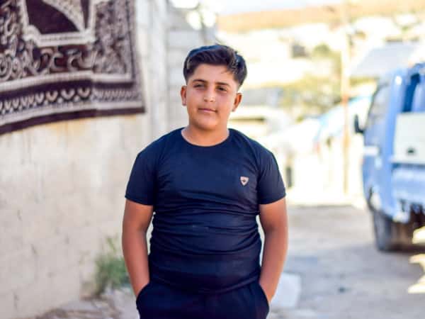 صفوان طفل يتيم من محافظة حماة