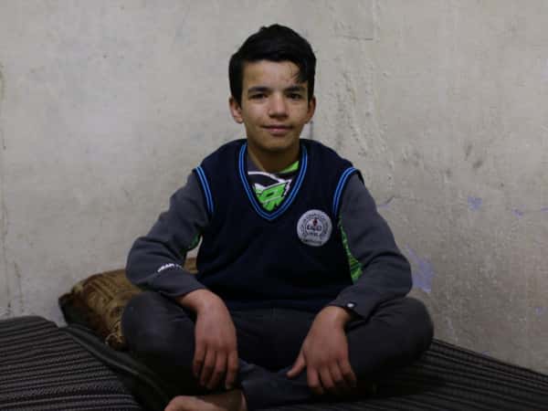 Khaled is an orphan child who needs your support