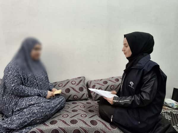 A burdened home… and children waiting for reassurance