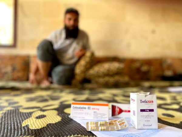 Illness struck Hussein suddenly.
