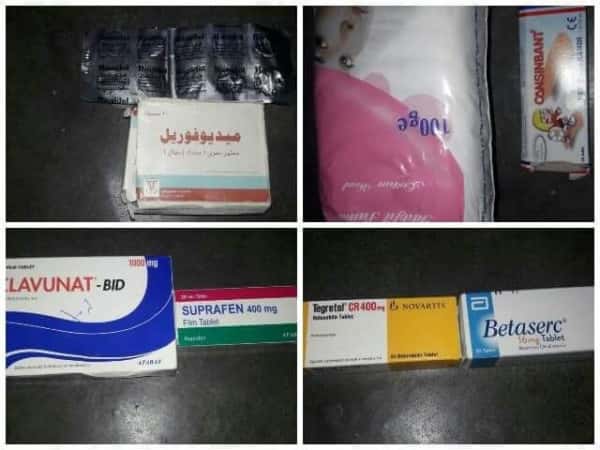 Mariam suffers of many diseases