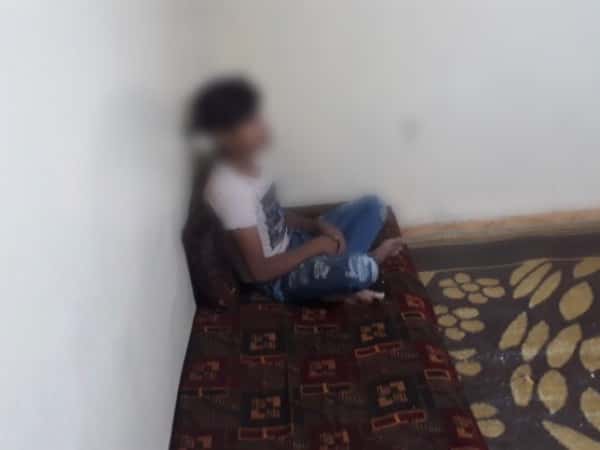 A child with kidney failure
