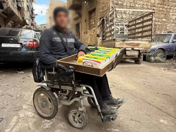 Fares… On His Chair, Still Fighting
