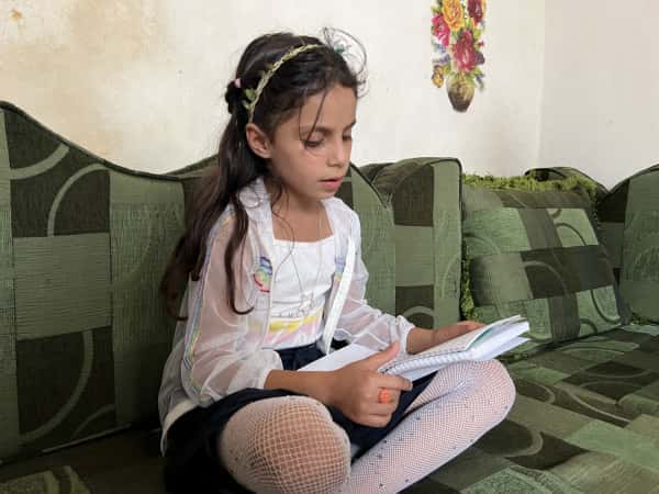Remas, an orphan from Aleppo