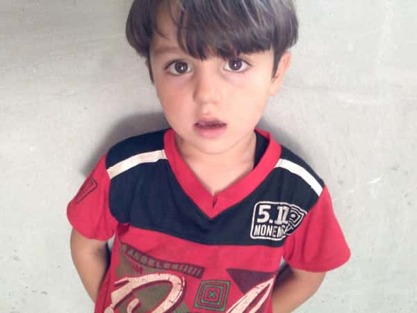 Ziad is a child orphaned by war.