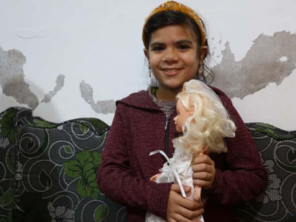 Nihal is an orphan child from Idlib Suburb.