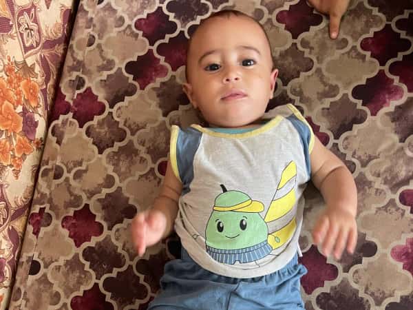Musa, ein Säugling und Waisenkind aus Gaza!