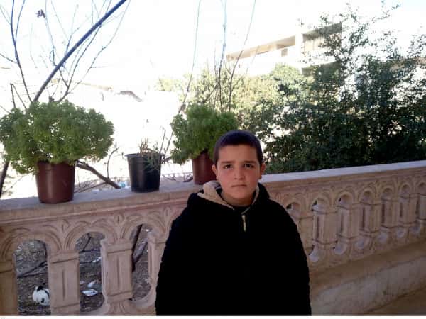 Saif is an orphan child.