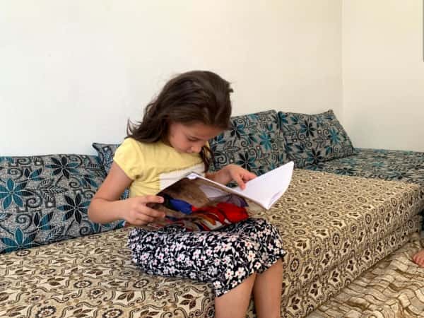 Nusaiba, an orphan girl from Deir ez-Zor