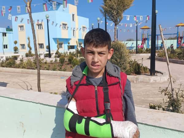 Musab ist ein Waisenkind aus Damaskus