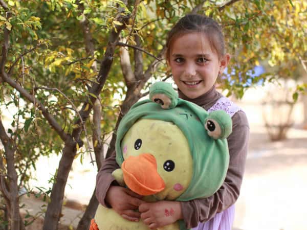 Rua'a is an orphaned girl and needs your support
