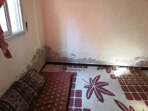 Displaced family without provider