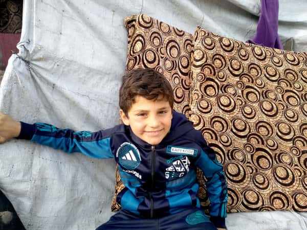 Ahmad, eine Halbwaise aus Idlib