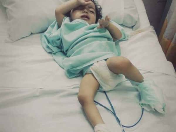 A kid in need for hospital cost