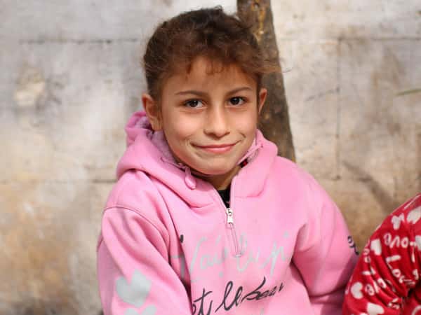 Sham is an orphan child from Idlib.