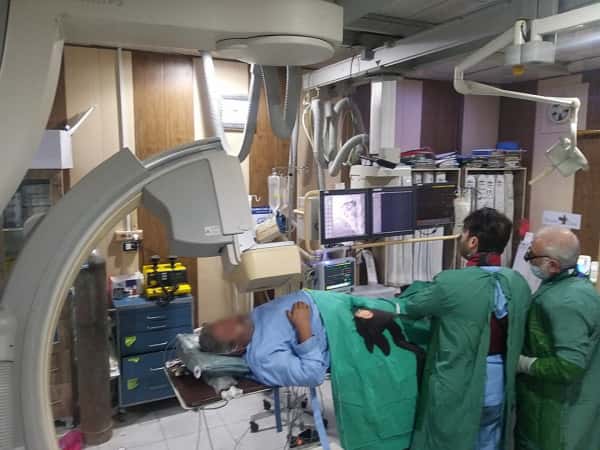 Ibrahim needs cardiac catheterization