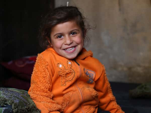 Because of the earthquake, Yasmine became an orphan.