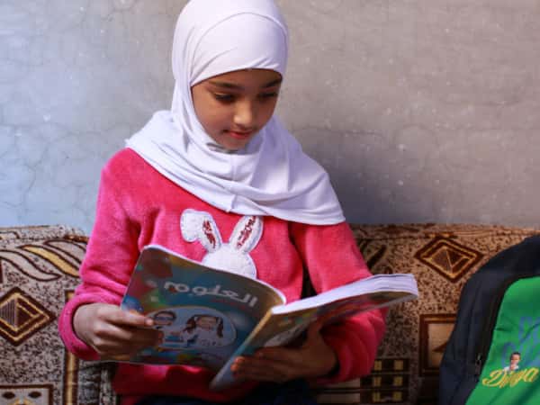 Hanan, an orphan from Damascus
