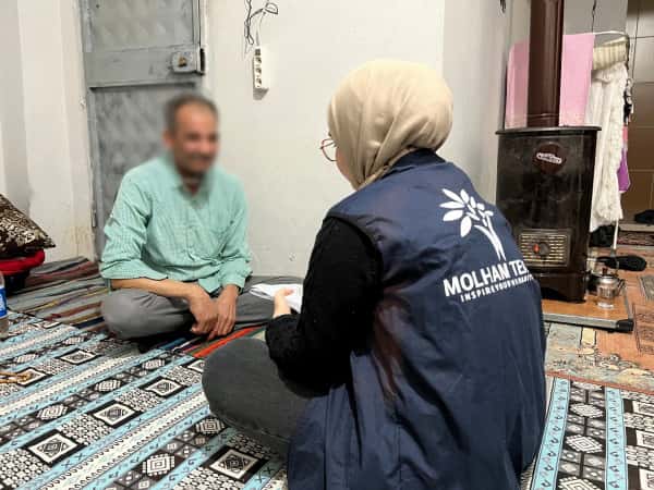 Cancer has drained Ahmad's body, and he is calling for help.