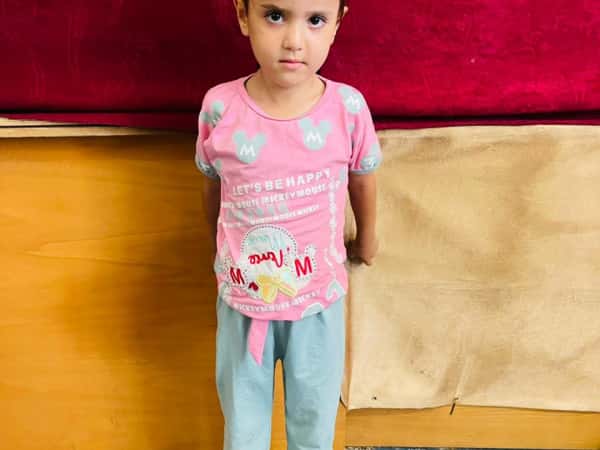 Talin is an orphan girl from Gaza.