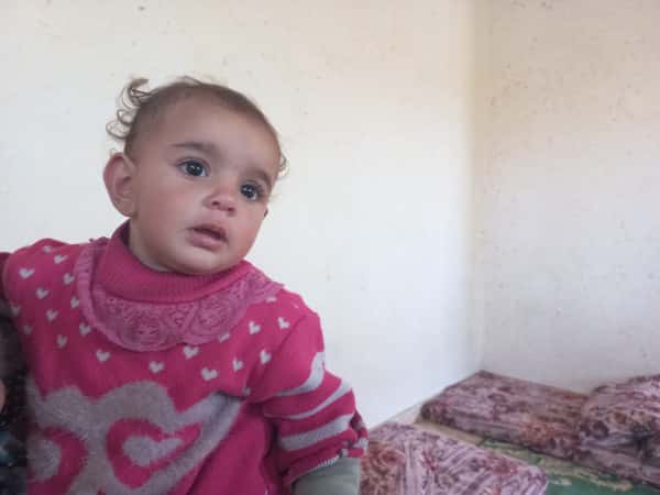 Mesk, an Orphaned Child from Gaza