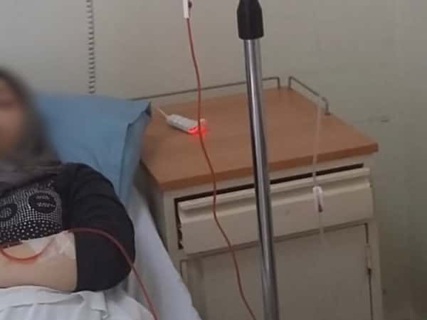 مريضة سرطان بحاجة جرعة كيماوي