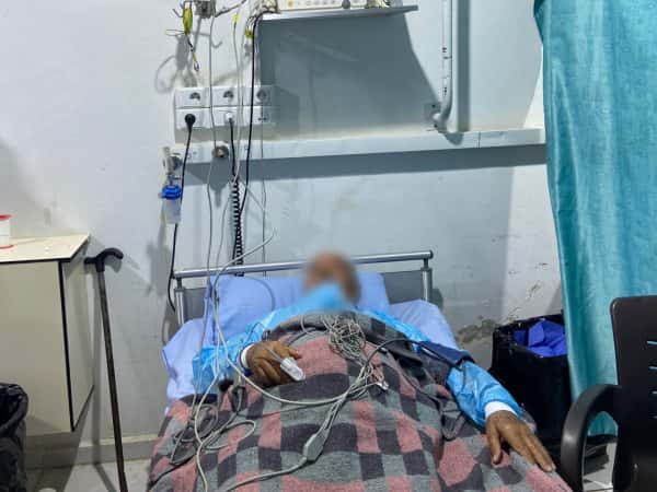 Najeeb needs a drug-eluting stent as soon as possible!