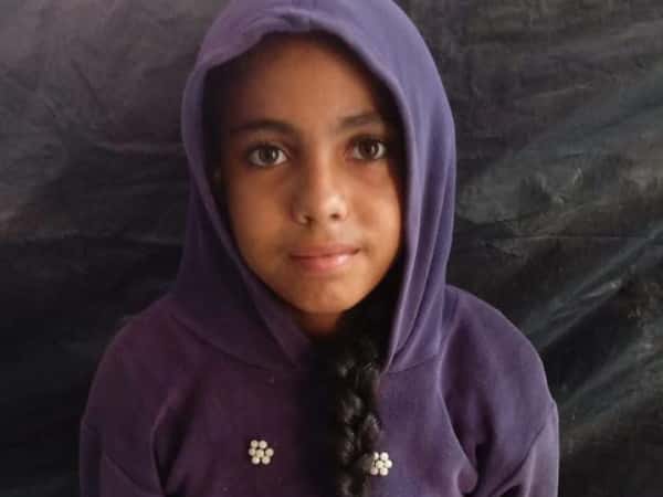 Tasneem, our orphaned girl from Gaza!