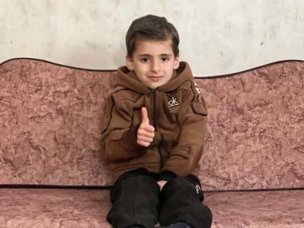 Your help could save the life of the child Khaled.