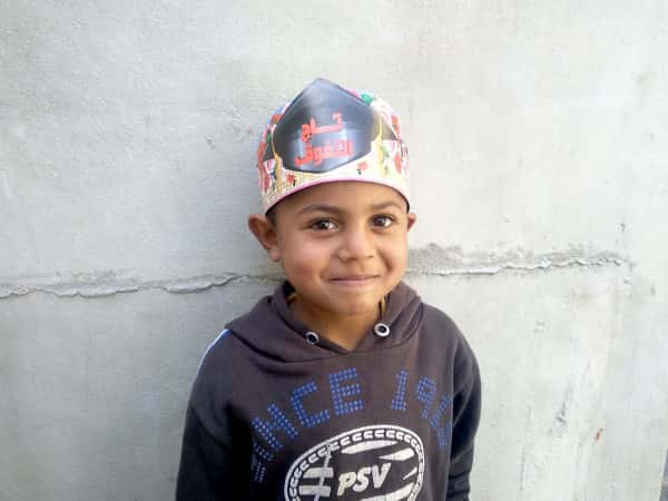 Hudhaifa ist ein Waisenkind aus der Stadt Aleppo