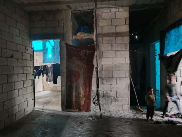 Raed and his family live in dire conditions