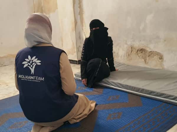 She was divorced and left homeless with her children