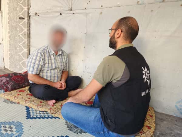 Ahmed is on the verge of losing his eyesight!