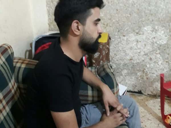 A refugee needing treatment expenses