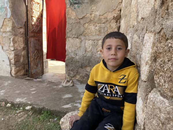 Yusef lost his parents due to the earthquake