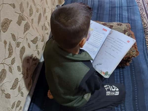 Abdulmoneim is an orphan from Aleppo