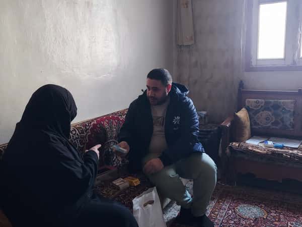 The disease is eating away at Aunt Ghosoun's body