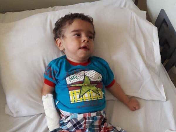 Child needs to be admitted into hospital