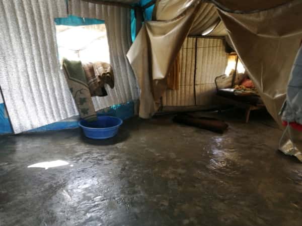 Family of Dia'a needs a tent