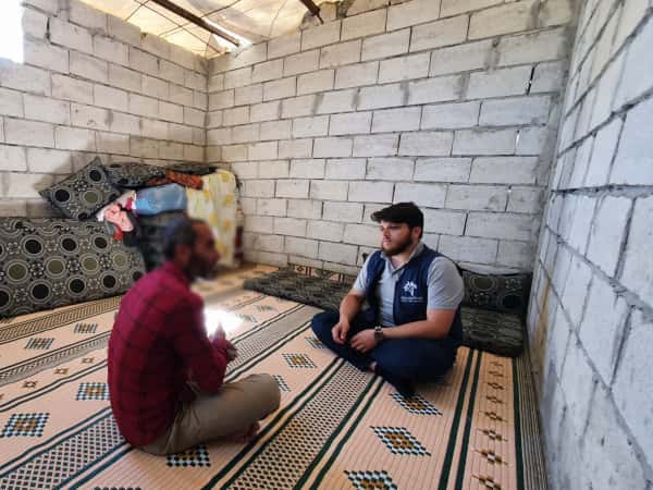 Mahmoud's family lives in poverty