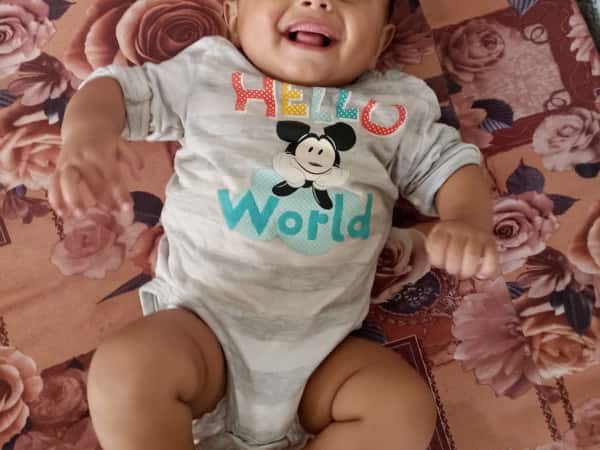 Hamza, an orphan from Gazza...