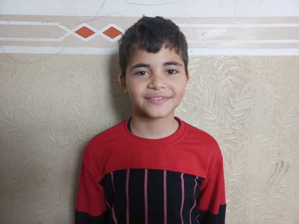 Abdulrahman, an orphaned kid from Gaza, needs sponsorship.