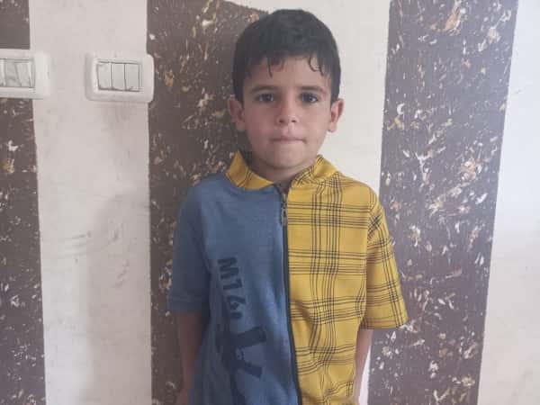 Wael is a child orphaned by the war in Gaza.