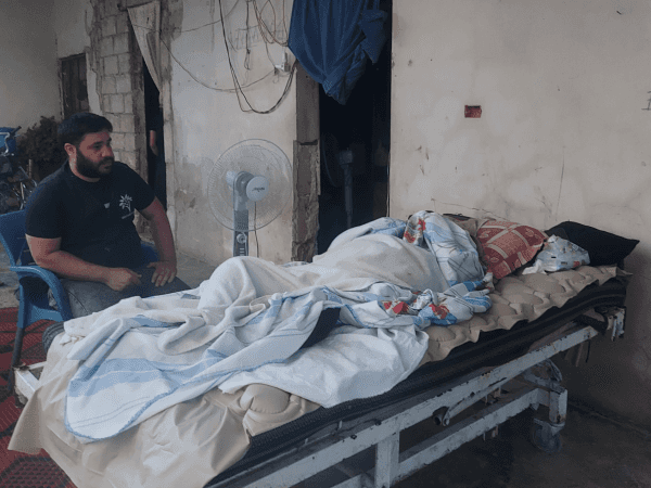 A cancer patient in need of medication